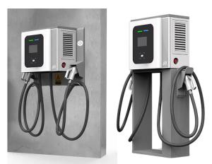 Wholesale Wall Mounted Dc Single Gun Metal EV Electric Charger Manufacturer 40kw from china suppliers