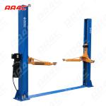 AA4C 12000lbs 5.5T hydraulic baseplate dual sides manual unlock 2 post vehicle