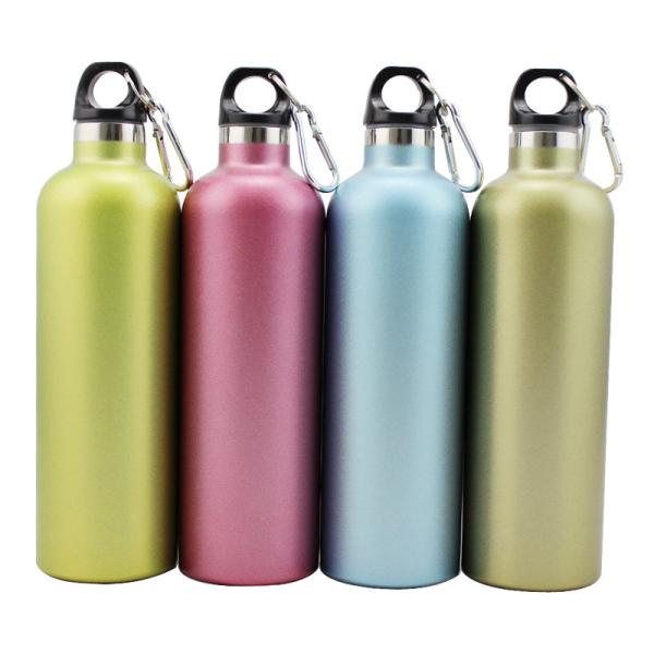 600ml narrow mouth double wall stainless steel water bottle/insulated water