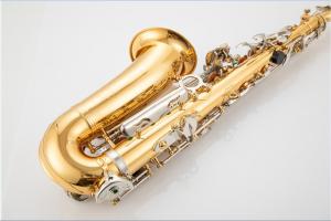 Wholesale Professional Golden Brass Eb Key Tenor Saxophone woodwind instrument OA Pay Imitate Classical Straight Pipe Sopranino Sa from china suppliers
