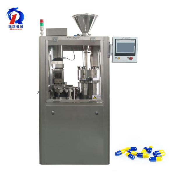 Automatic Pill Capsule Maker Machine Hard Gel Capsule Filling Machine Size 0 1 2
