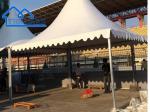 Outdoor Custom White UV Resistant Aluminum Frame PVC Party Pagoda Tent For Event