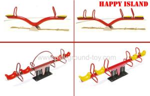 Wholesale Galvanized Steel Customized Seesaw Playground Equipment For Outdoor from china suppliers