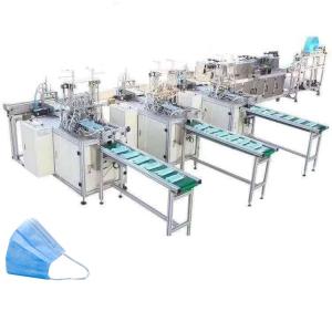 Wholesale Aluminum Frame Mask Production Machine , Disposable Dust Mask Making Machine from china suppliers