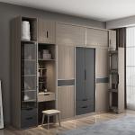 Modern Design Economic Bedroom Furniture Wardrobe Set For Household
