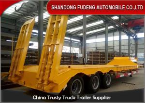 Wholesale Welding Transport Q345B 13M 70T Low Loader Semi Trailer from china suppliers