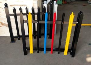 Wholesale Security Steel Palisade Fencing Anti Corrosion For Commercial / Industrial from china suppliers