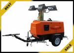 Double - End Metal Halide Mobile Light Tower , Portable Outdoor Light Towers