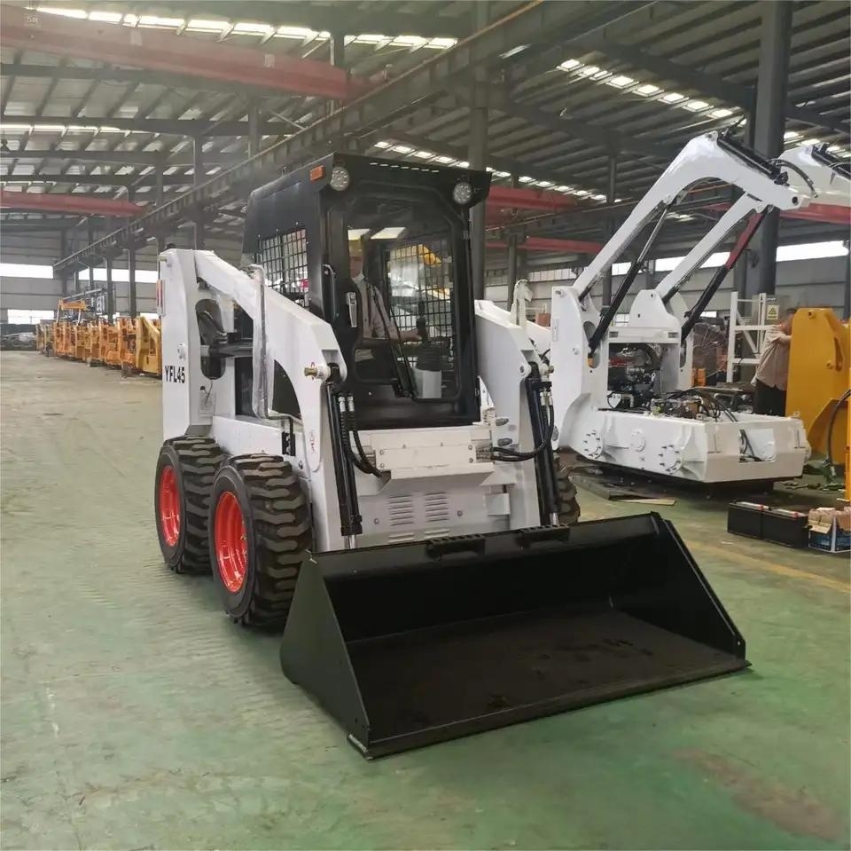 CE EPA Certificate Mini Skid Steer Loader Prices 1760mm*1100mm*1295mm Kohler Engine
