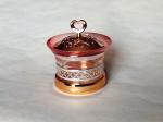 Arabia Exquisite Imitation metal base Louhua Roses Sugar bowl