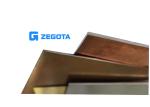 Perfect Surface Copper Clad Stainless Steel Sheets , Copper Fully Clad By