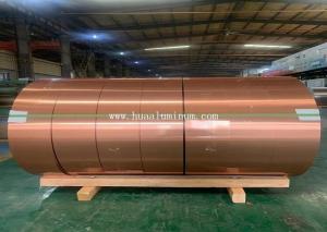 Wholesale UV Resistant glossy 5ft Width 5052 Aluminum Coil Copper Colored from china suppliers