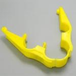 Poultry Feeder Drinker 25mm PVC Pipe Clamp Yellow For Poultry Water Supply