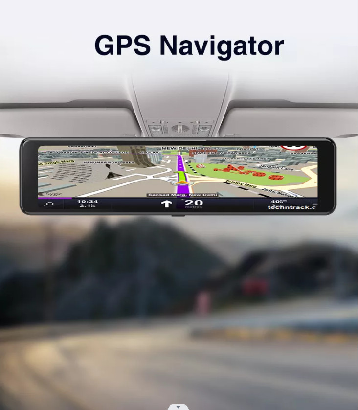 uSB Android 8.1 4g Mirror HD1080P Car DVR Camera blackbox With ADAS Wifi GPS Navigation