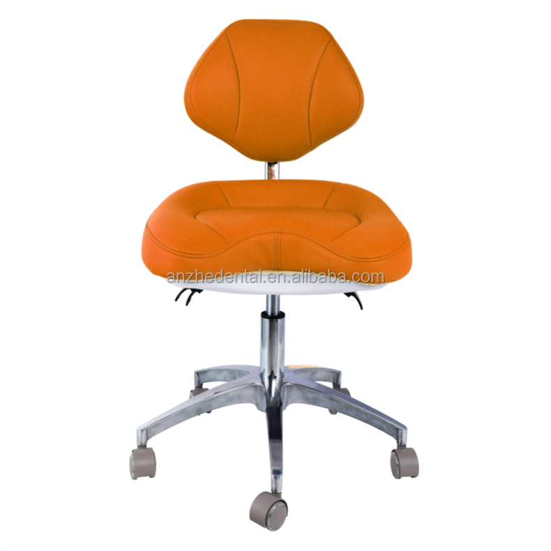Durable Design Dentist Stool Unique Ergonomic Big Seat Dentist Chair With Wheels