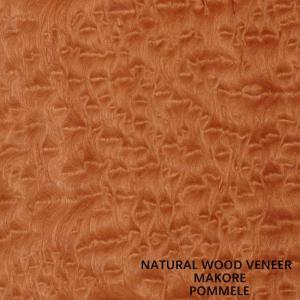 Wholesale Africa Natural Makore Wood Veneer Cherry Mahogany For Hotel Decoration And Furniture from china suppliers