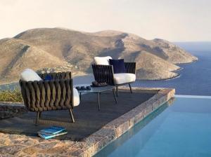 Wholesale Anti UV Outdoor Rattan Garden Sofa , Luxury Rattan Patio Sofa Furniture from china suppliers