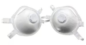 Wholesale Commercial Ffp3v Valved Dust Mask Filtering Face Piece Respirator Easy Breathing from china suppliers
