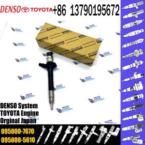 Wholesale DENSO Hilux Diesel Injector 23670-0R030 23670-0R140 23670-0R190 095000-7670 from china suppliers