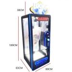 Age 3 Years Plastic Coin Operated Games Machine Push Cut Prize Games Big Toy