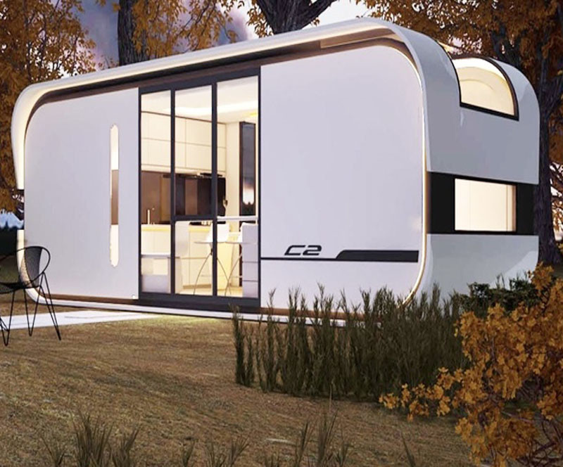 Weifang Fuqian Metal Products Co. Ltd Space Capsule House for Diversified Prefabricated Construction