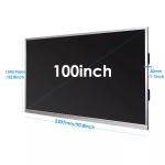 Smart Panel 4K Interactive Whiteboard For Teaching 100 Inch