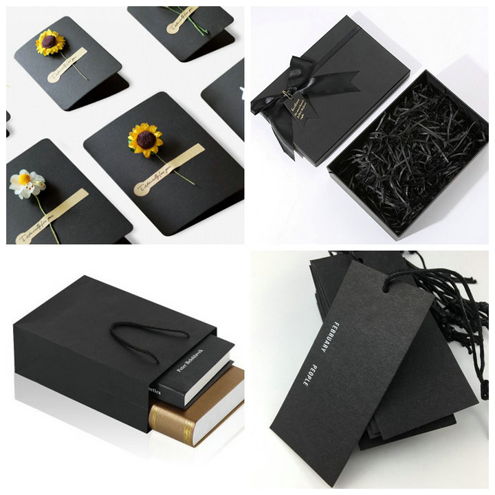 Black cardboard 
