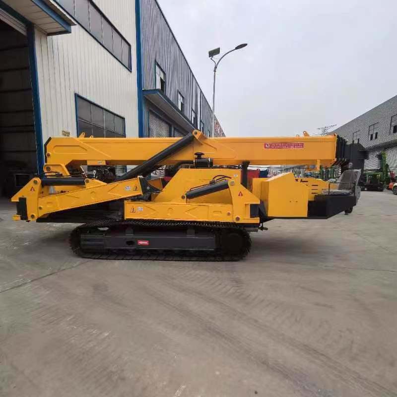 3-12ton Tracked Chassis Portable Lift Crane Remote Control Spider Crane for Sale