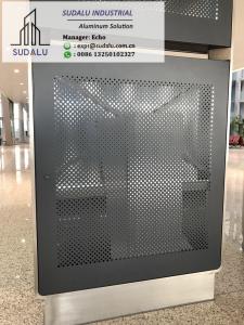 Wholesale SUDALU PVDF 15 years Warranty Panel Aluminum Interior Decoration Panel Metal Perforated Panel from china suppliers