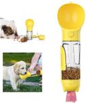 Multifunctional 2 In 1 Dog Portable Puppy Water Bottle With Food Box Shovel