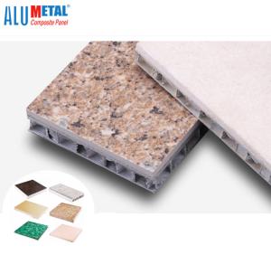 Wholesale Fireproof Stone Honeycomb Panel Nano Aluminum Composite 6mm Marine from china suppliers