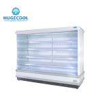 Supermarket Multideck Refrigerated Display Cabinet Customized Capacity