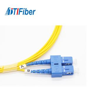Wholesale UPC APC G652D Fiber Optic Patch Cord 2.0mm 3.0mm PVC LSZH LC-SC Connector from china suppliers