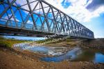 Military Modular Steel Bridge , Construction Pre-engineered Prefab Pedestrian