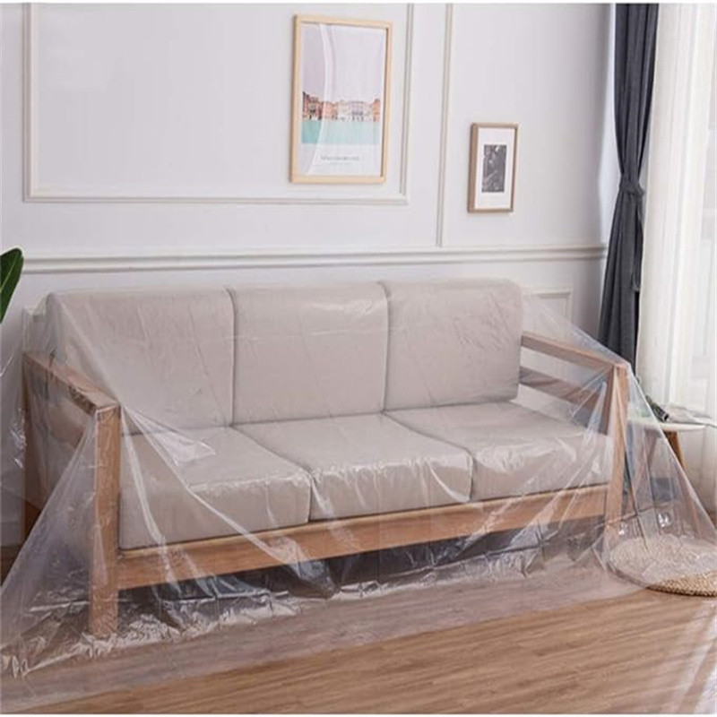 High Quality Furniture Cover PE Plastic Sofa Bag Cover
