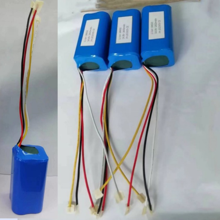Customized 14.8v 2200mah Battery Pack 18650 Cell 4s1p With BMS For Sweeper