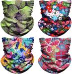 Polyester Adjustable Seamless Moisture Wicking Neck Gaiter