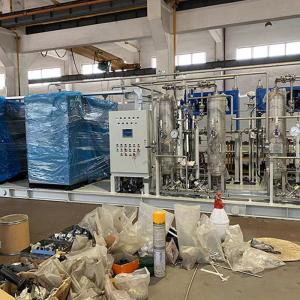Wholesale 300 Cfm 500 Cfm Heated Desiccant Air Dryer Stainless Steel Pipelines Vessels Monoblock Skid from china suppliers