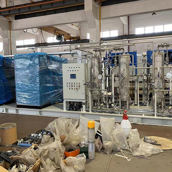 300 Cfm 500 Cfm Heated Desiccant Air Dryer Stainless Steel Pipelines Vessels
