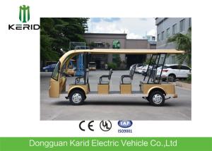 Wholesale Small Electric Sightseeing Car With 11 Passenger / 72V DC Motor from china suppliers