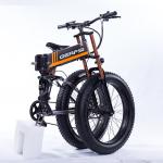 9ah 7 Speed Electric Bike 26 Inch Aluminum Frame Wear Resistant Fat Tires