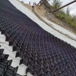 Green Gravel Grid Geocells for Slope Protection on Driveways Highways and