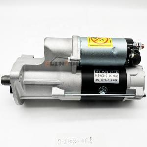 Wholesale Excavator Spare Parts 24V 4HK1 6HK1 Starter Motor For Isuzu ZAX200-3 ZAX230-5 0-24000-0178 from china suppliers