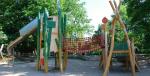 Playground Kids Outdoor Rope Netting Tunnel With Customized Size