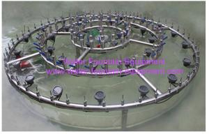 Wholesale 2m OD SS304 Musical Water Fountain Equipment Wedding Cake Fountains from china suppliers