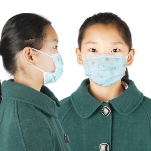 Wholesale Disposable Non Woven 3 Ply Baby Dust Mask / Children Kids Disposable Face Mask from china suppliers