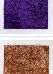 Plush Chenille Retangular Home Microfiber Towel , Bathroom Floor Mat Non Slip
