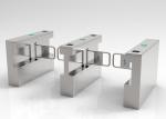 830mm Arm Swing Barrier Gate 40W IR Beam Auto Synchronized