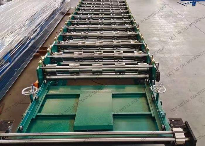 PPGI 380V Trapezoidal Roll Forming Machine 7000kg Zinc Sheet Making Machine