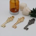 Retro customized light gold & gunmetal color bag hardware accessories decorative